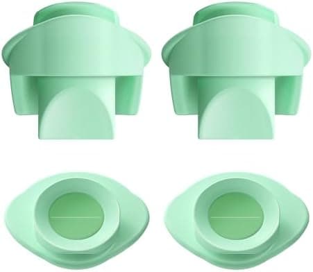 Elvie Milchpumpe 2x Ventil und 2x Dichtung, Ersatz für Original-Flansch und Membran