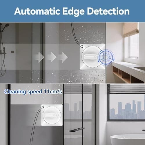 Elektrischer Fensterputzer Robot mit 4 Düsen für Effiziente Reinigung
| Intelligent plannder Fensterreiniger Roboter mi