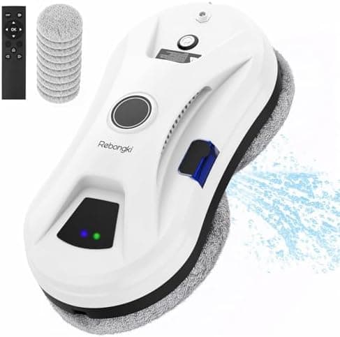 Elektrischer Fensterputzroboter 5600Pa 3-Modi Automatische Wasserstrahl Funktion Fernbedienung