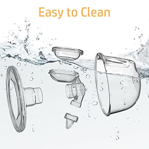 Silikon-Entenschnabelventil und 4 Silikon-Membranen für momcozy S9/S12/S9Pro/S12Pro, Ersatzteile für tragbare Milchpumpe