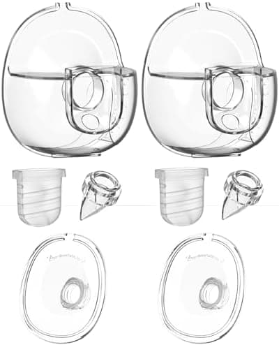 Milchpumpen Ersatzteile Flansch 24mm Duckbill Ventil Silikon Membran 8-Stücker 2-Pakete Kompatibel mit MOMMED Mumgaru S1