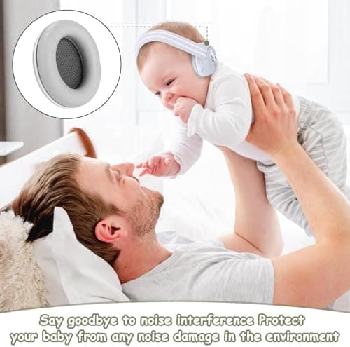2-in-1 Gehörschutz Baby Kopfhörer für Kleinkinder  
| Verstellbares Kopfband Ohrenschütz Baby Kopfhörer  
| Lärmschutz
