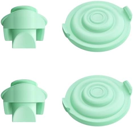 Elvie Milchpumpe 2x Ventil und 2x Dichtung, Ersatz für Original-Flansch und Membran