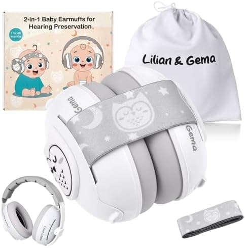 2-in-1 Baby Kopfhörer Lärmschutz für Baby-Gefallen bei Treffen und Flügen
| Baby Gehörschutz Kopfhörer 25dB Lärmschutz