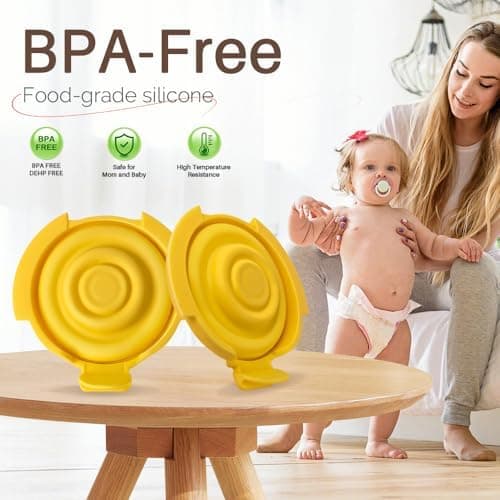 PumpMom-us Membranen kompatibel mit Medela Swing Maxi und Freestyle Flex Teile,PersonalFit Flex-Steckverbinder, 2er-Pack