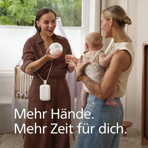 Philips AVENT Hands-free elektronische Einzelmilchpumpe für Mütter mit GreenCircle Certifizierung