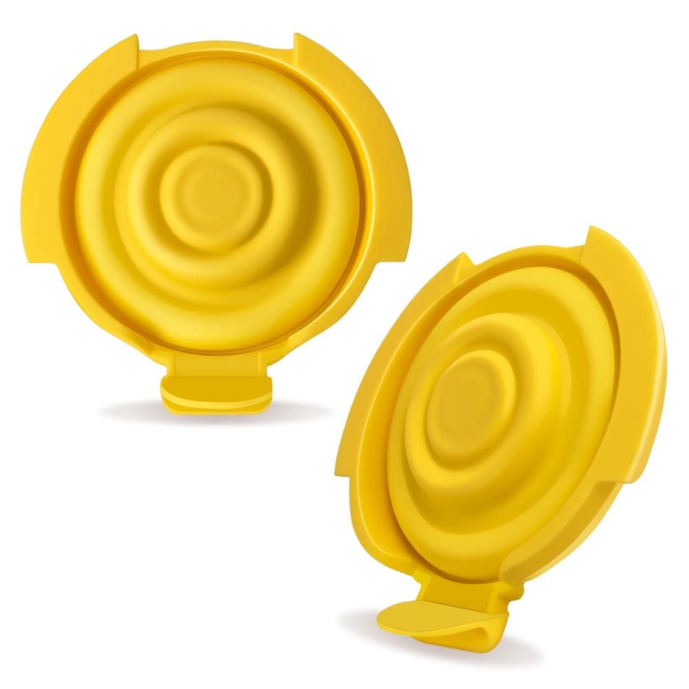 PumpMom-us Membranen kompatibel mit Medela Swing Maxi und Freestyle Flex Teile,PersonalFit Flex-Steckverbinder, 2er-Pack