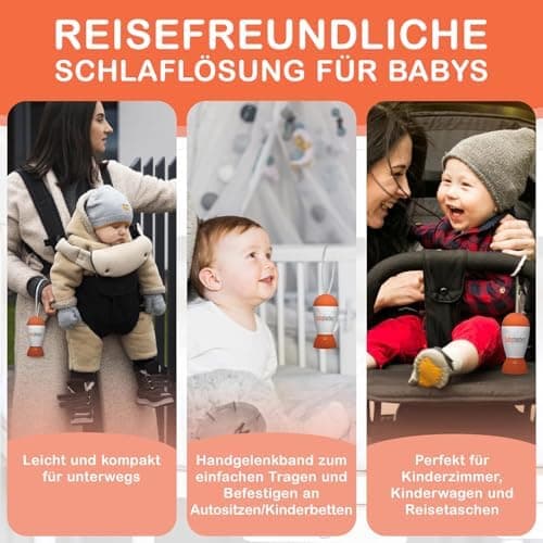 Baby Shusher Sleep Miracle - Soothing Schnuller für Unruhige Nächte
| Baby Shusher Sleep Miracle - Klirrender Schnuller