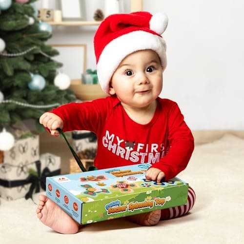 Vanmor Saugnapf Spinner Spielzeug für Baby -sensorische Spielzeug für Kleinkinder 1-3 Geburtstagsgeschenk -Saugspielzeug