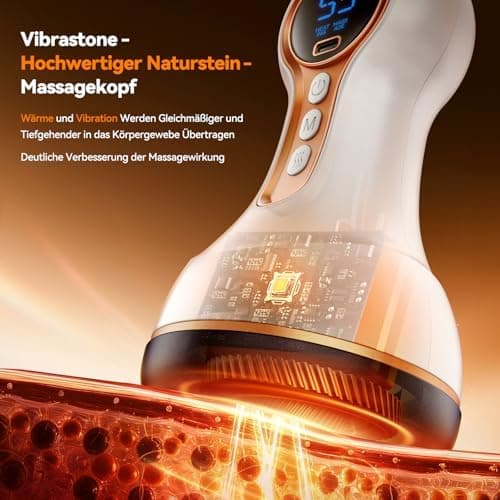 Robofun 5.0 Neuropathie Massagegerät, Schmerzlinderung und Entspannung, ideal für Füße, Hände und Rücken, Gua-Schockwell