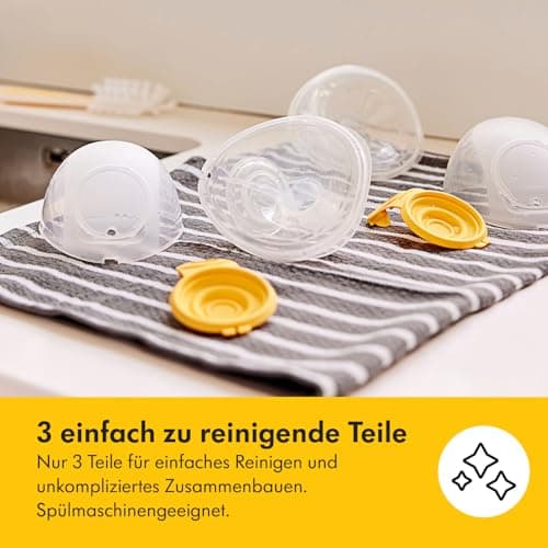Medela Freestyle Hands-free Elektrische Doppel-Milchpumpe - Verbindbar mit der Medela Family App - Tragbares und diskret