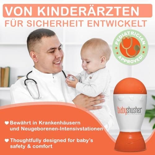 Baby Shusher Sleep Miracle - Soothing Schnuller für Unruhige Nächte
| Baby Shusher Sleep Miracle - Klirrender Schnuller