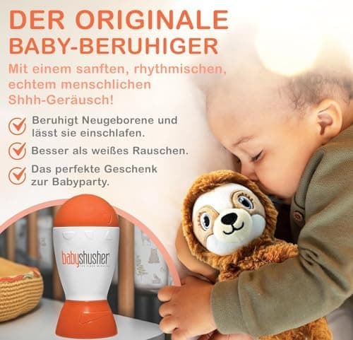 Baby Shusher Sleep Miracle - Soothing Schnuller für Unruhige Nächte
| Baby Shusher Sleep Miracle - Klirrender Schnuller