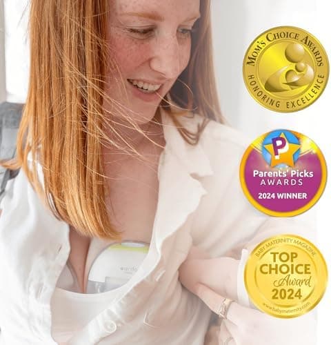 Ardo MELIA Elektrische Milchpumpe Freihändig - Klinikqualität mit 15vakuumlevels, ideal für Mutter mit sensiblen Brüsten