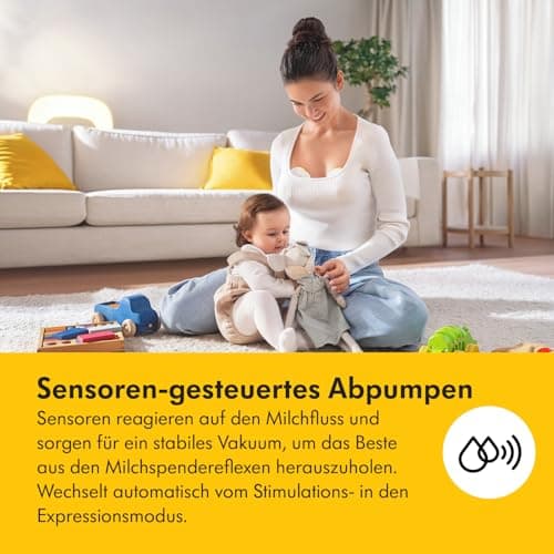 Medela Magic InBra Tragbare Doppel-Milchpumpe - Ultraleicht (200g) und leise - mit FluidFeel-Technologie