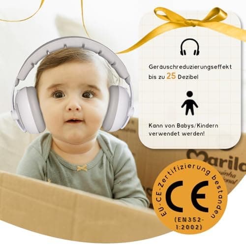 Kinder Gehörschutz Kopfhörer Lärmschutz 0-4 Jahre Schlafen Reisen Events
