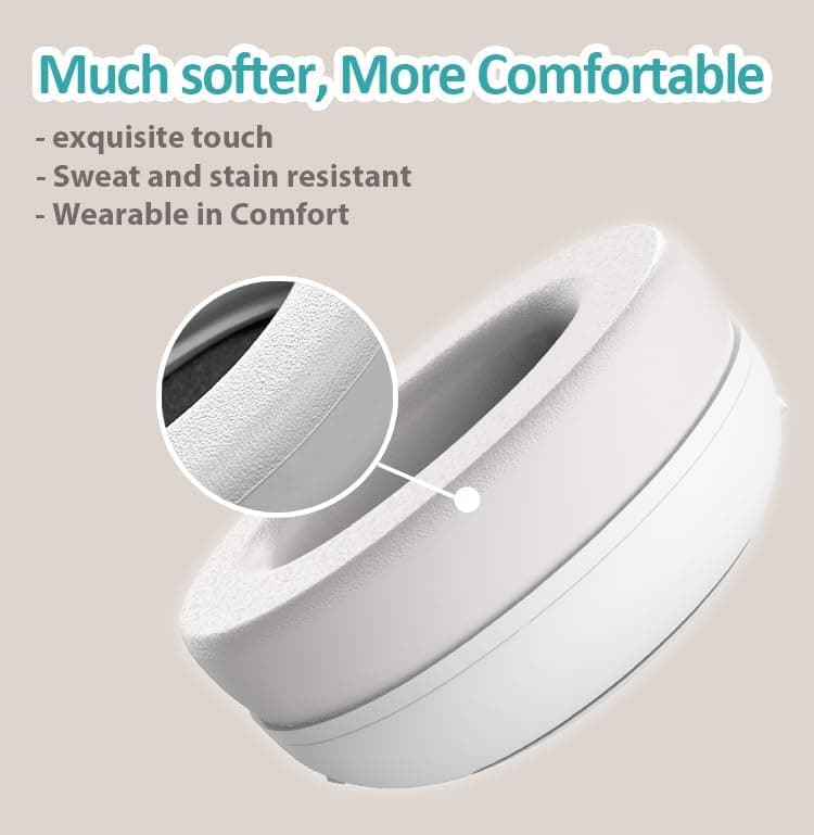 2 In 1 Gehörschutz für Babys - Hochwertiger Lärmschutz bis zu 25 dB, Verstellbares ANTI-RUTSCH-Kopfband bis 48 Monate, z