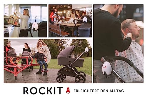 ROCKIT Kinderwagenschaukler - Das Original - Einschlafhilfe & ultraleise mit Timer