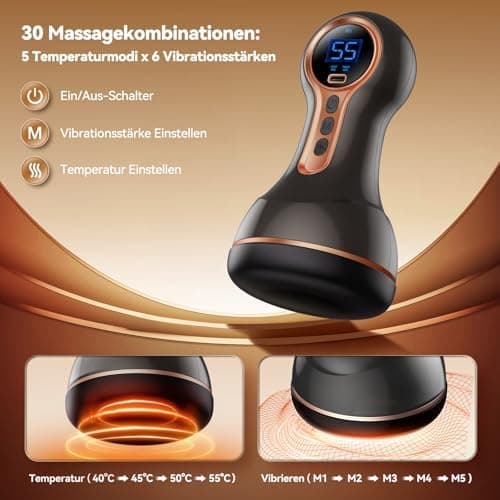 Robofun 5.0 Neuropathie Massagegerät, Schmerzlinderung und Entspannung, perfekt für Füße, Hände und Rücken, Gua- Schockw