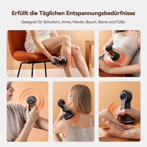Robofun 5.0 Neuropathie Massagegerät, Schmerzlinderung und Entspannung, perfekt für Füße, Hände und Rücken, Gua- Schockw