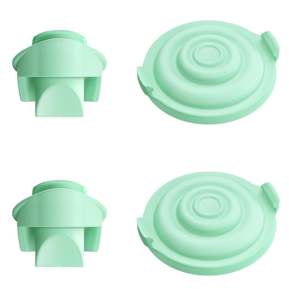 Elvie Milchpumpe 2x Ventil und 2x Dichtung, Ersatz für Original-Flansch und Membran
