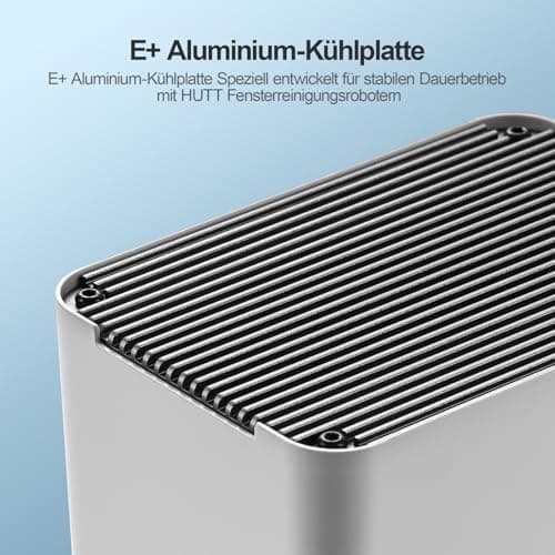 Hutt S7 Plus Fensterputzroboter Akku kabellos, 5500 Pa Saugkraft und 3D schwebendes Doppelpad, perfekt für Professionell