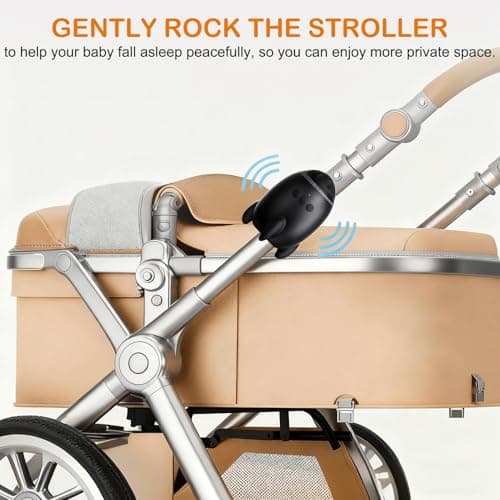 Kinderwagen Schaukler Bluetooth Musik 1200mAh Akku Federwiege Motor