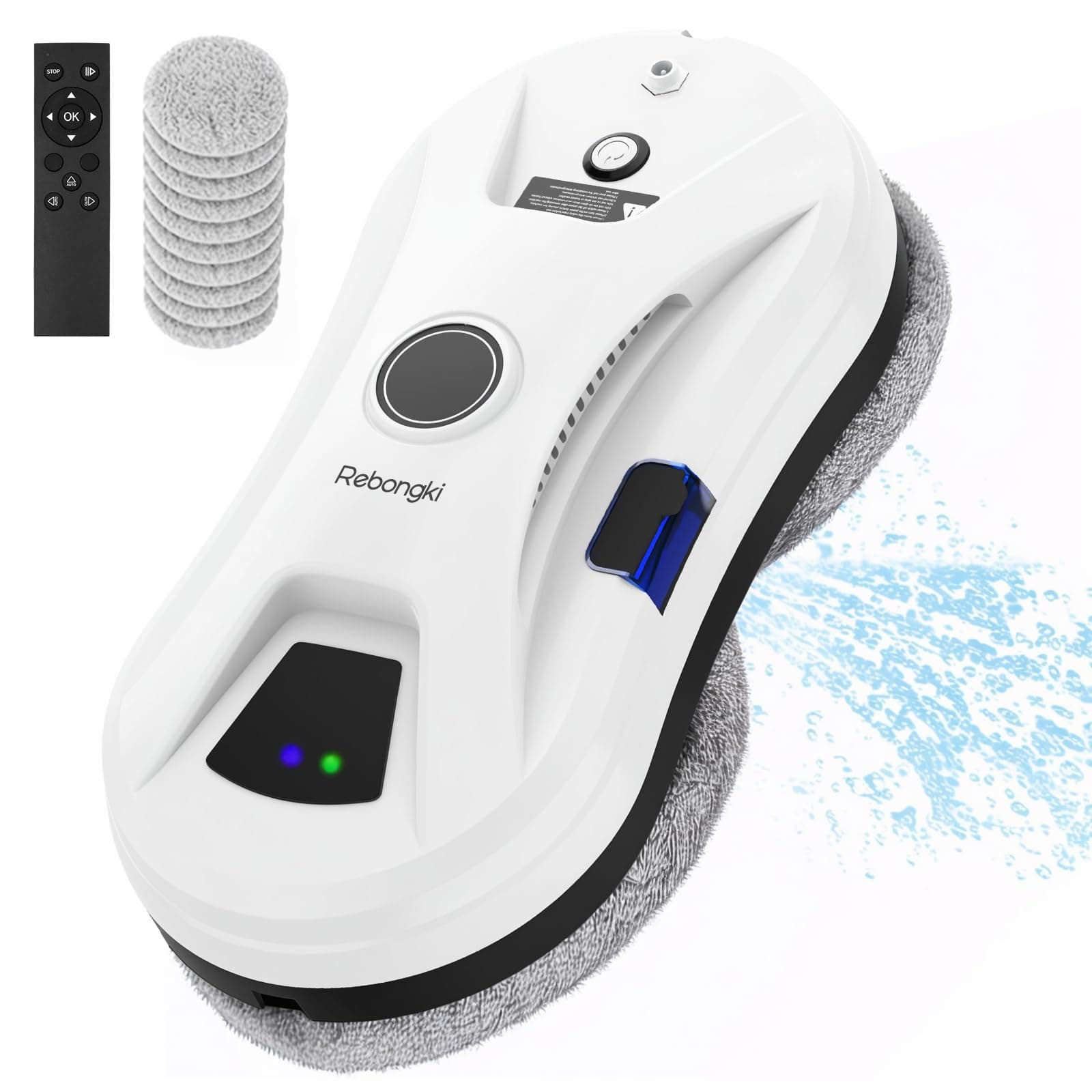 Elektrischer Fensterputzroboter 5600Pa 3-Modi Automatische Wasserstrahl Funktion Fernbedienung