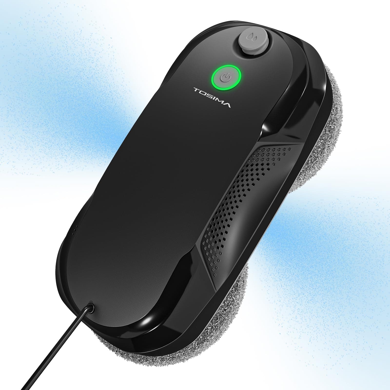 TOSIMA W5 Fensterputzroboter - Dreifaches Sicherheitssystem & intelligente Navigation (Schwarz)  
TOSIMA W5 Fensterputzr