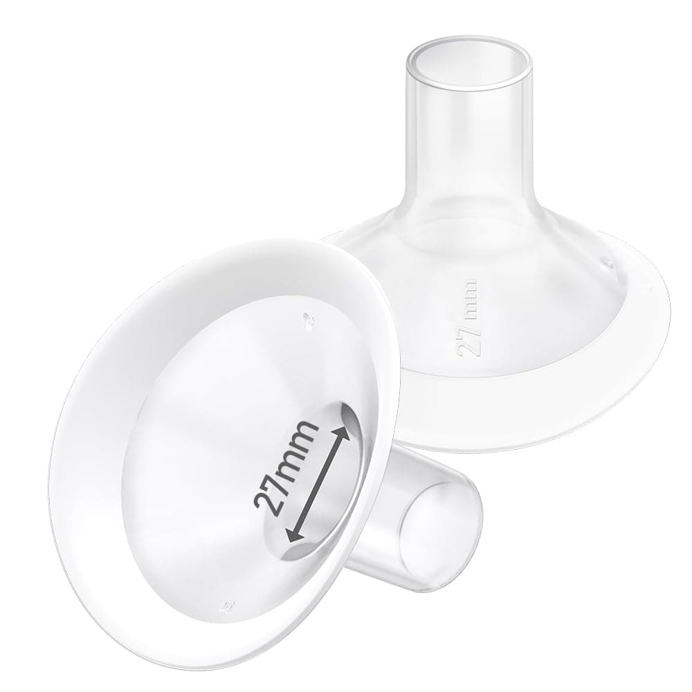 2 Stück weiche Brusthauben für Medela Milchpumpe - PersonalFit, Freestyle, Maxflow, Freestyle Flex Swing Maxi Connector