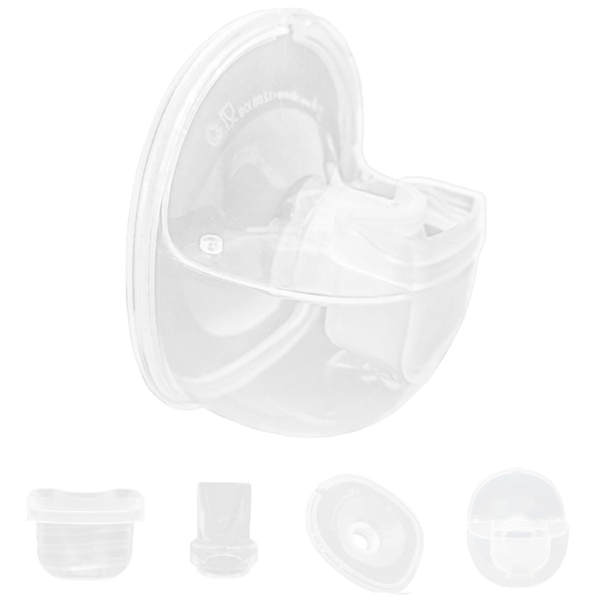 Mommed Missaa S18/S21 Komplets Set Milchsammelbecher, Ersatzpumpenteile, für Mamas, zur Nachtsicherheit und Bequemlichke