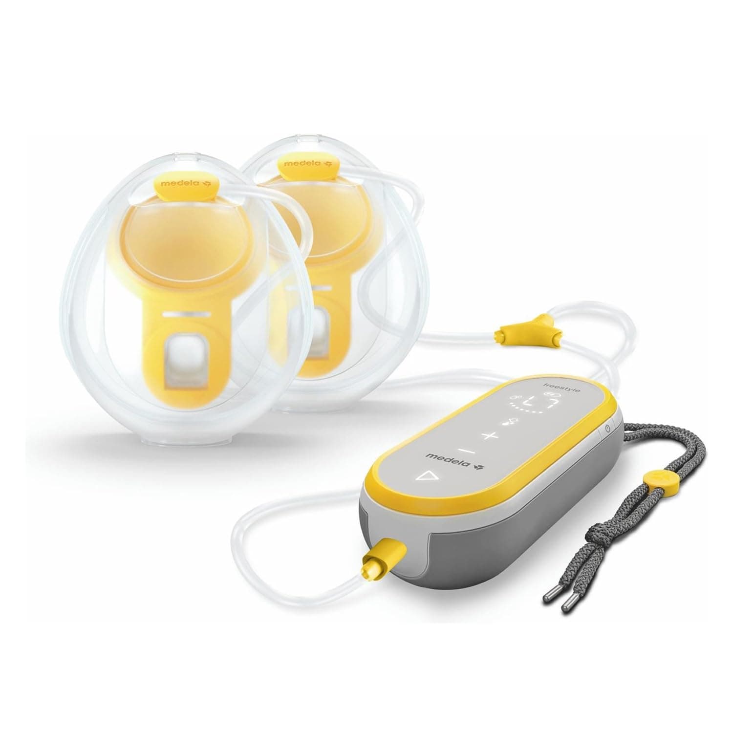 Medela Freestyle Hands-free Elektrische Doppel-Milchpumpe - Verbindbar mit der Medela Family App - Tragbares und diskret